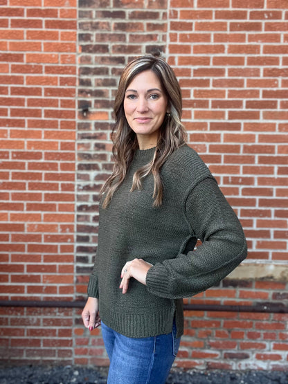 The Riaum Unique Exposed Seam Sweater