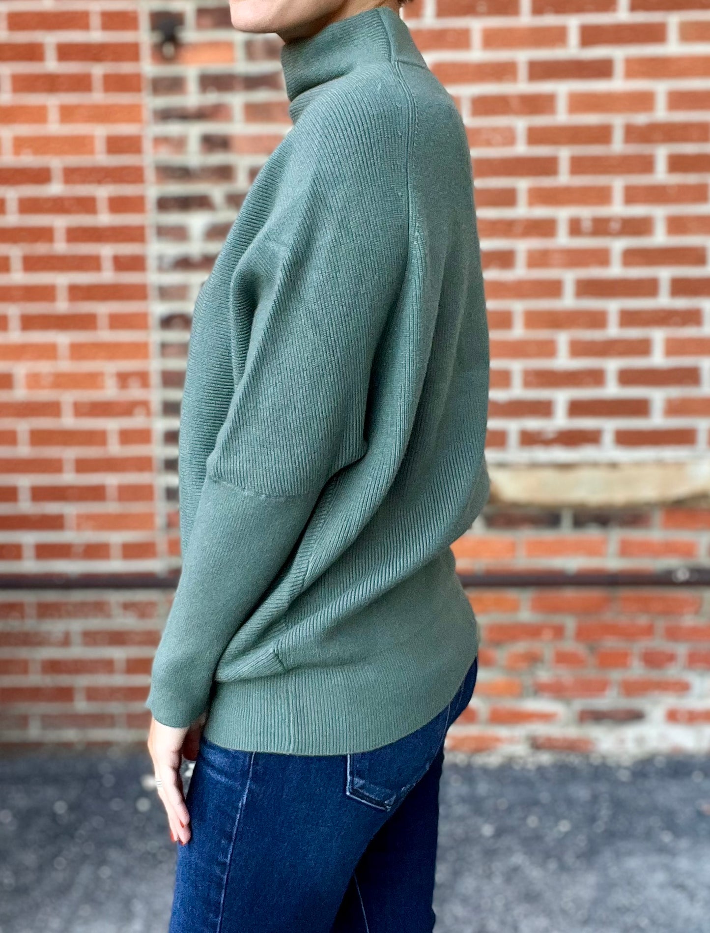 The Oakland Mock Neck Sweater