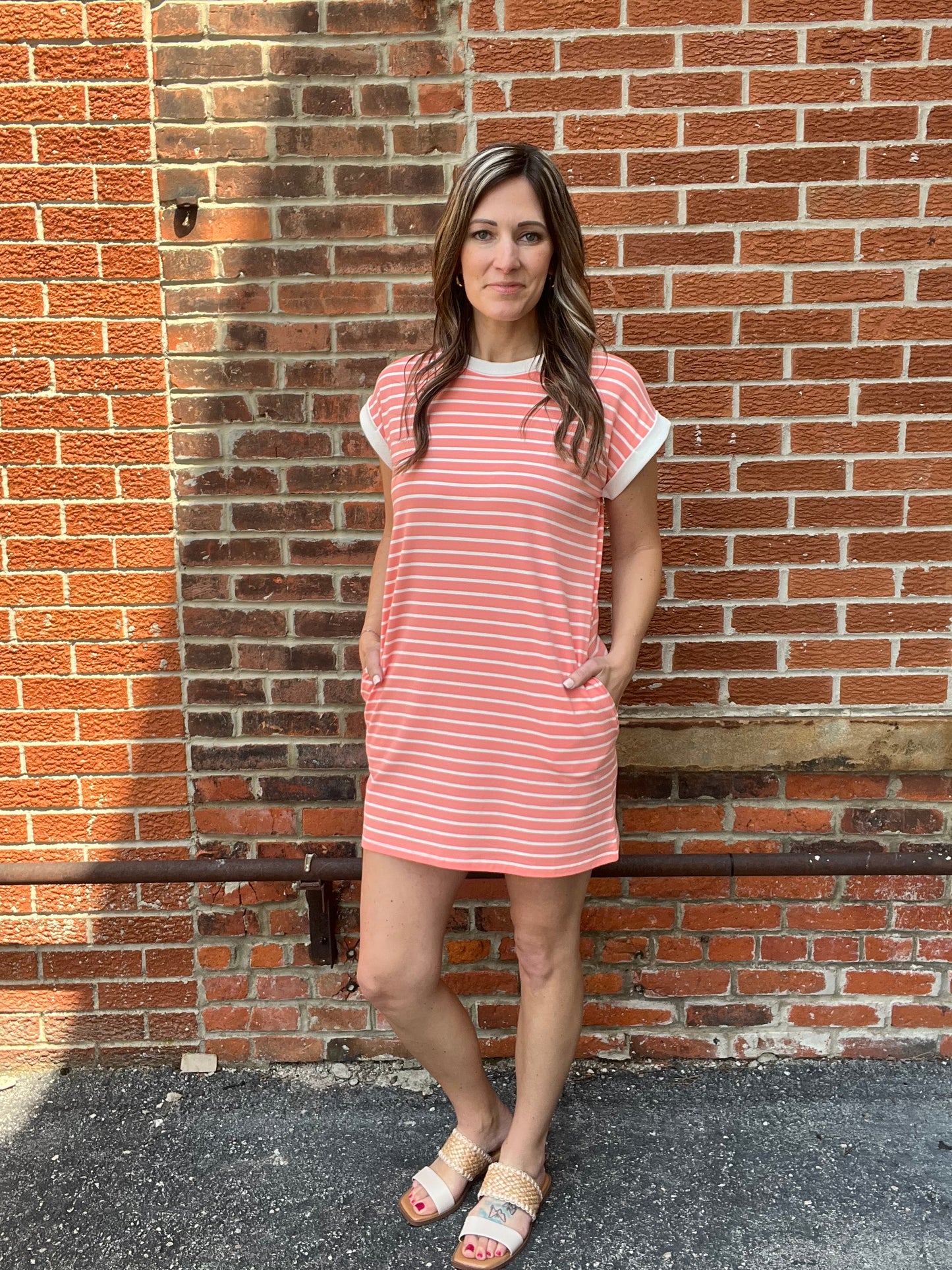 The Payleigh Striped To Go Dress