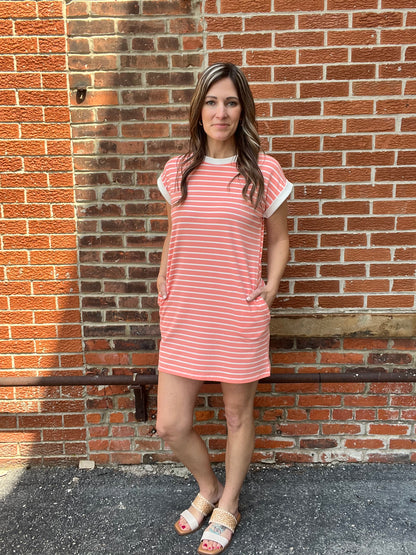 The Payleigh Striped To Go Dress
