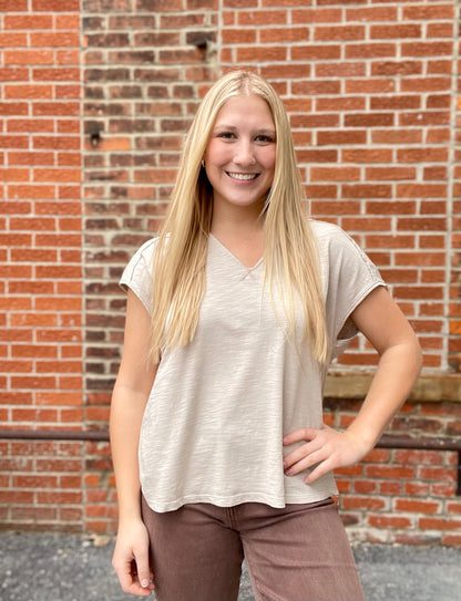 The Harman Split V Oversized Tee