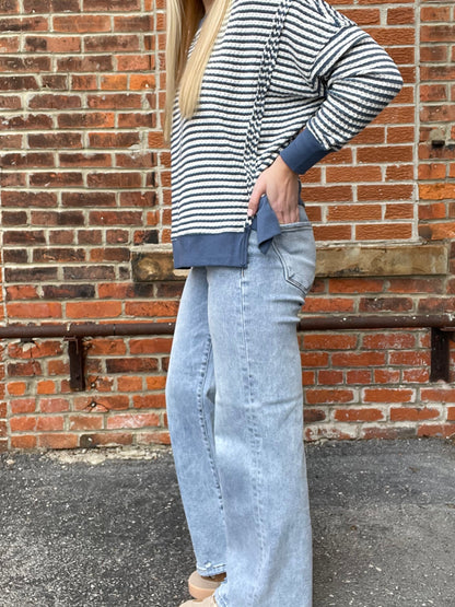 The Hardy High Rise Cropped Denim