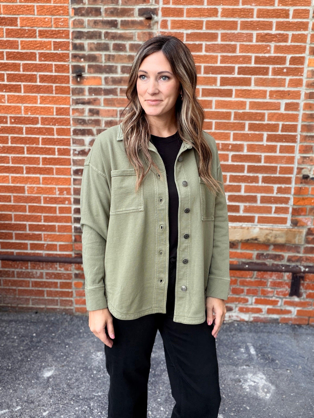 The Segger Oversized Olive Jacket