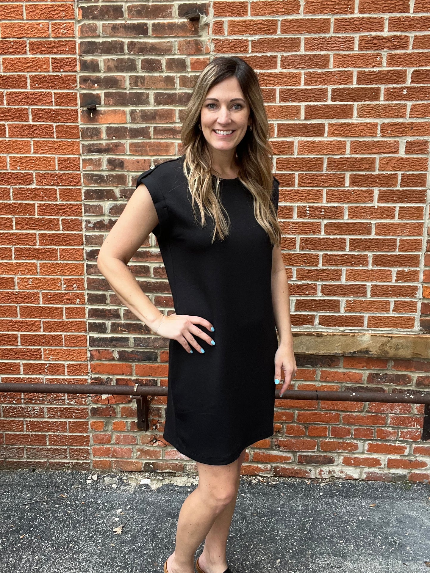 The Leena Cap Sleeve Dress