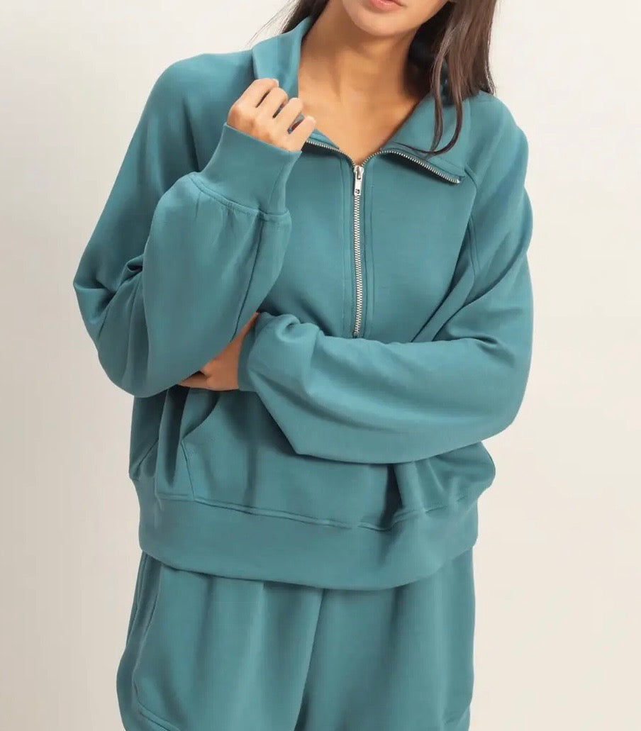 The Milla Quarter Zip Pullover