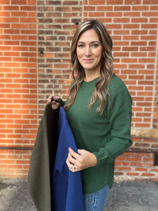The Norway Textured Pullover Sweater