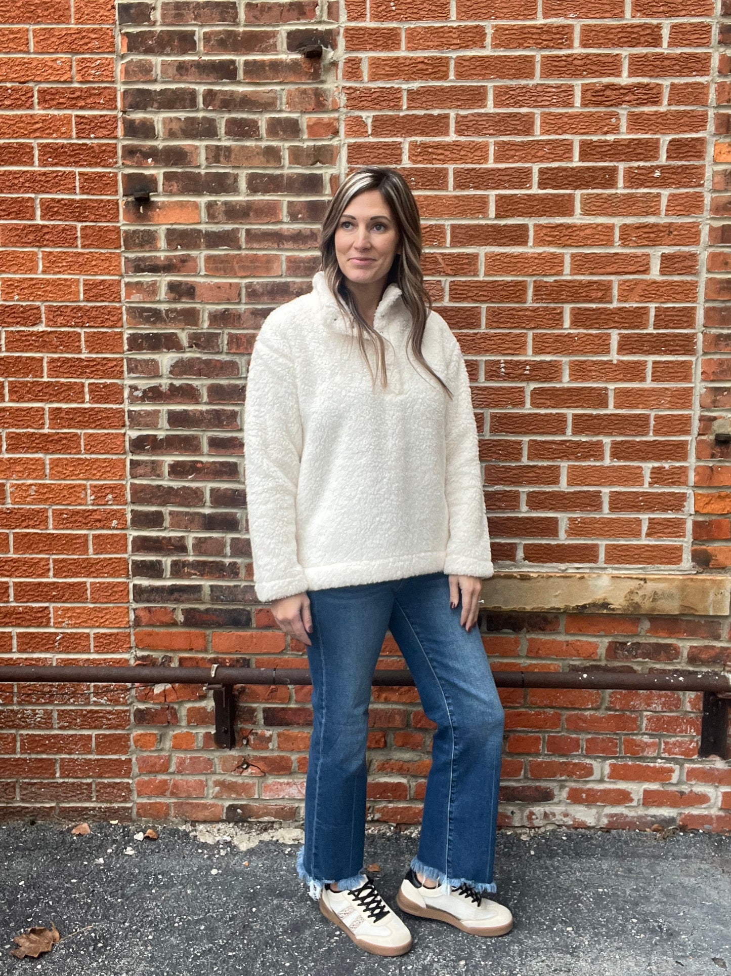 The Sila Sherpa 1/4 Snap Pullover