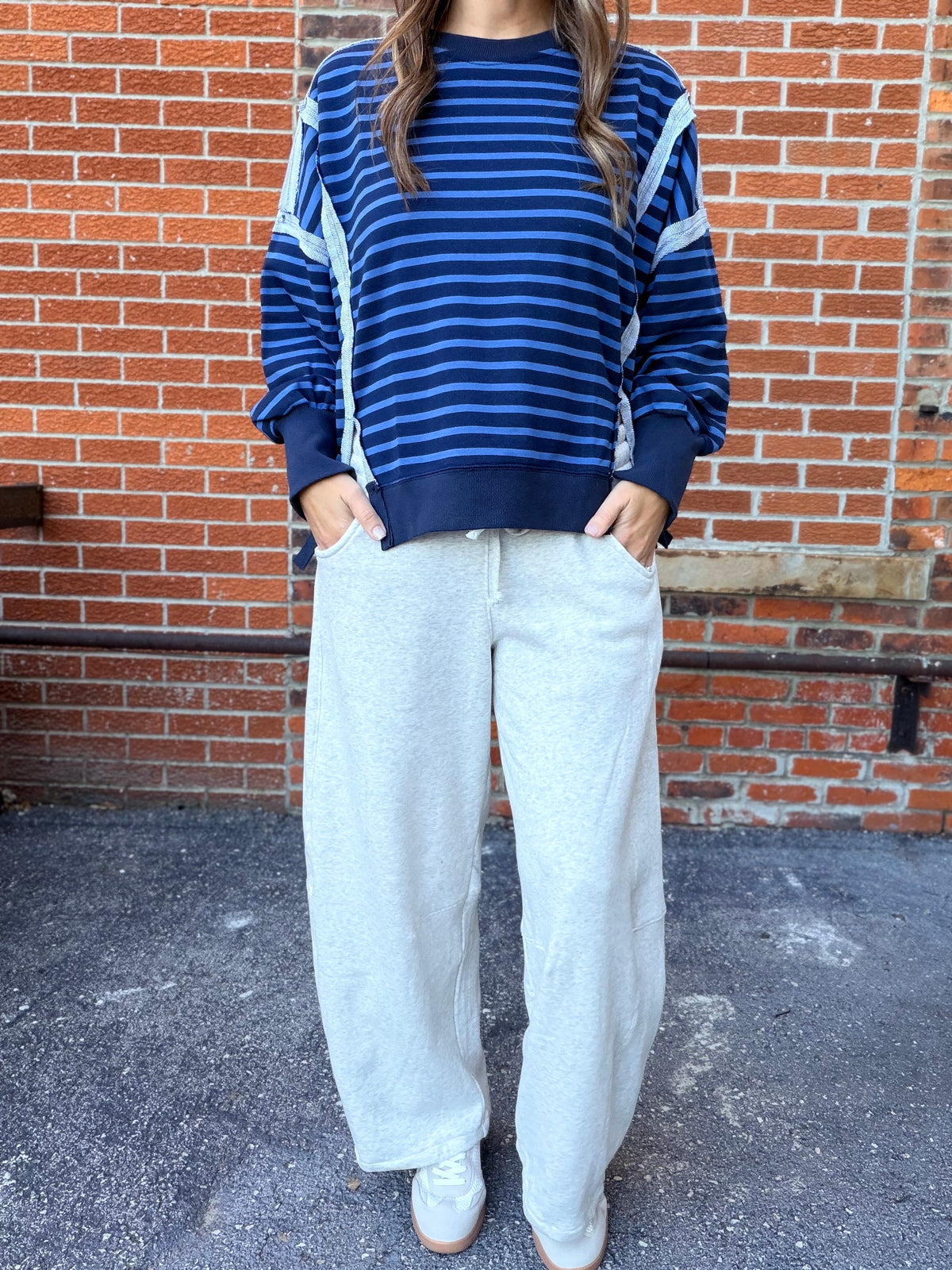 The Leonora Barrel Sweatpants