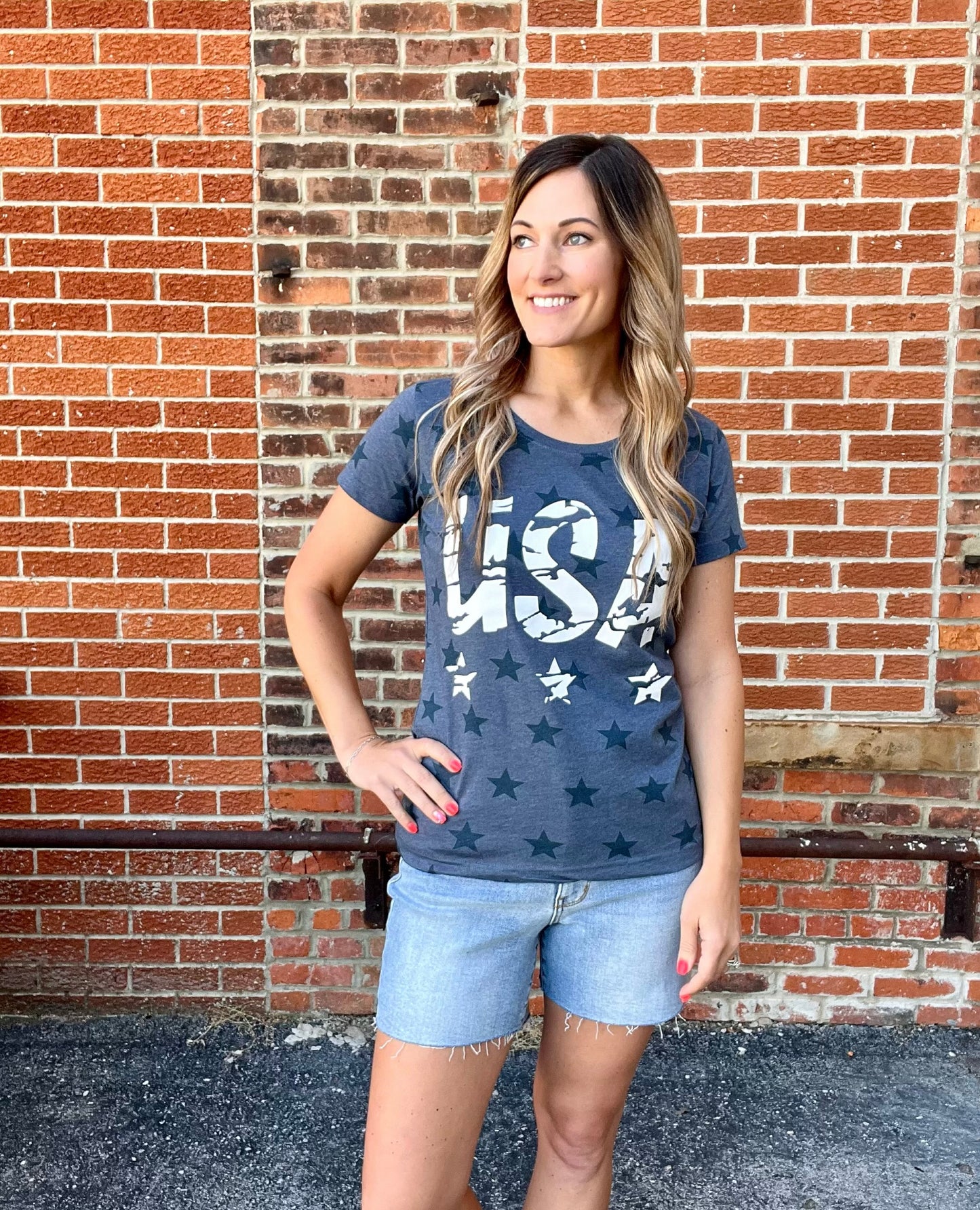 The Navy Star USA Tee Shirt