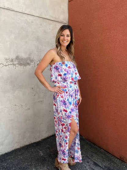 The Hawaii Strapless Jumpsuit