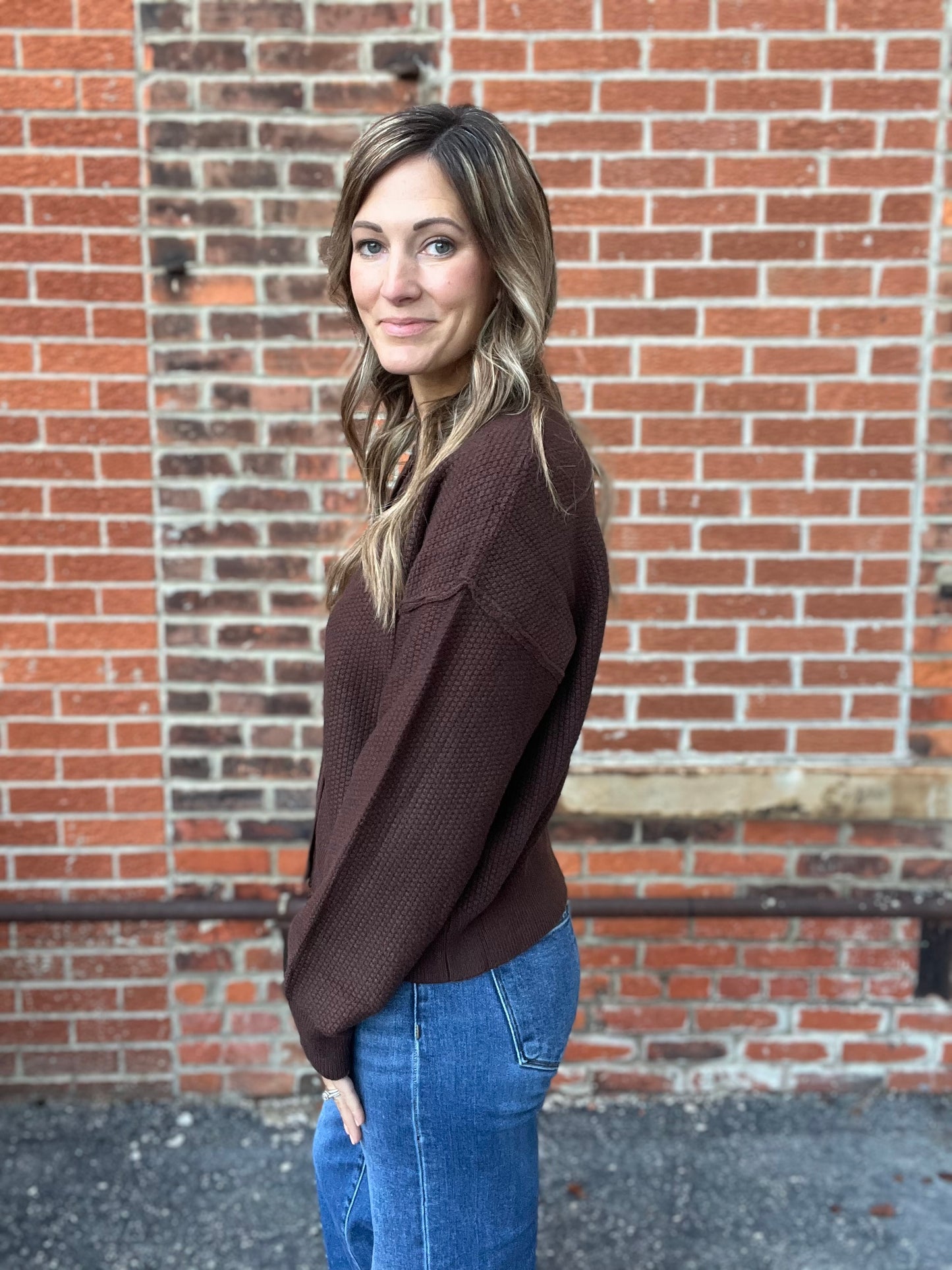 The Reeve Button Down Knit Cardigan