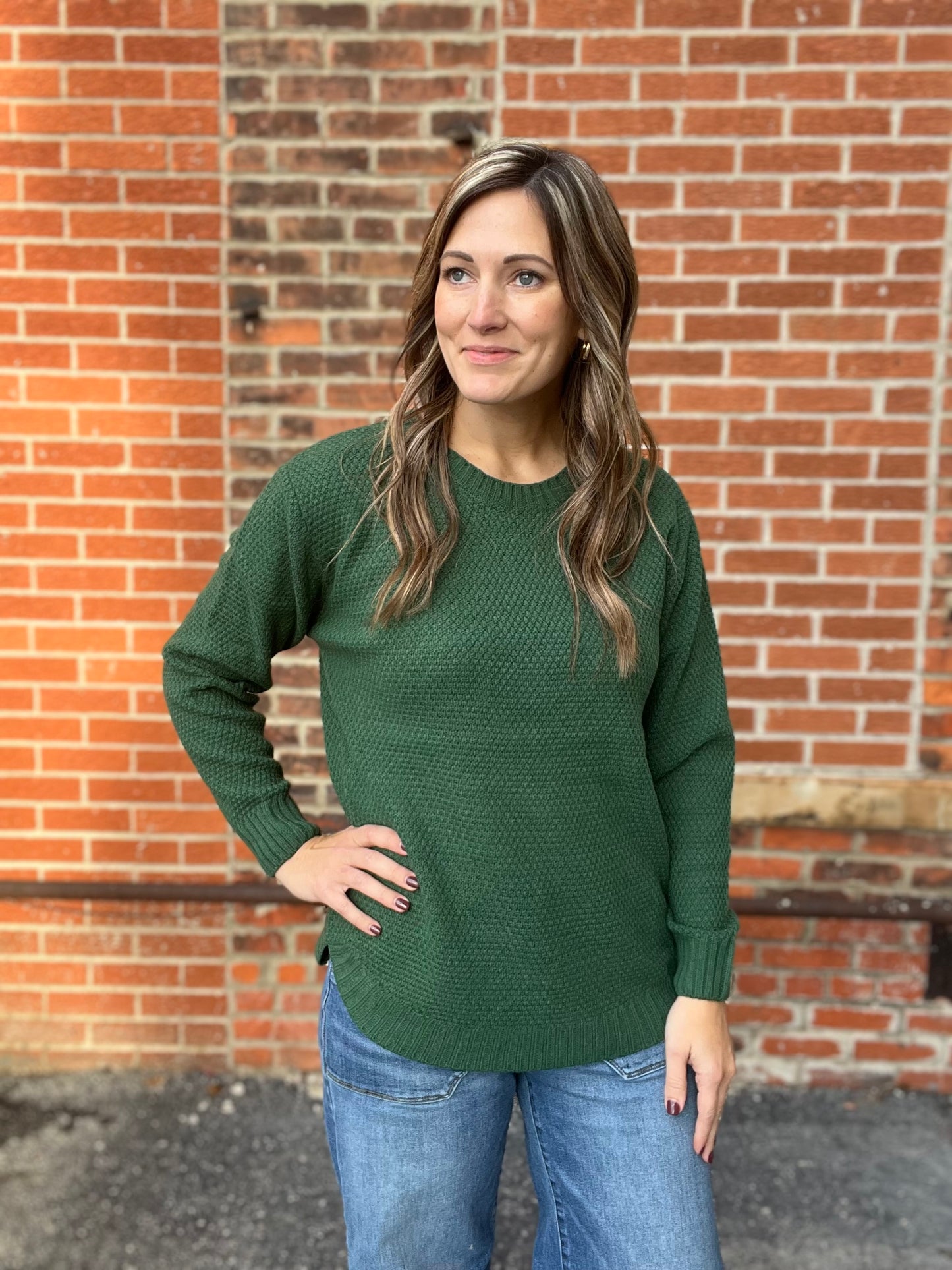 The Norway Textured Pullover Sweater