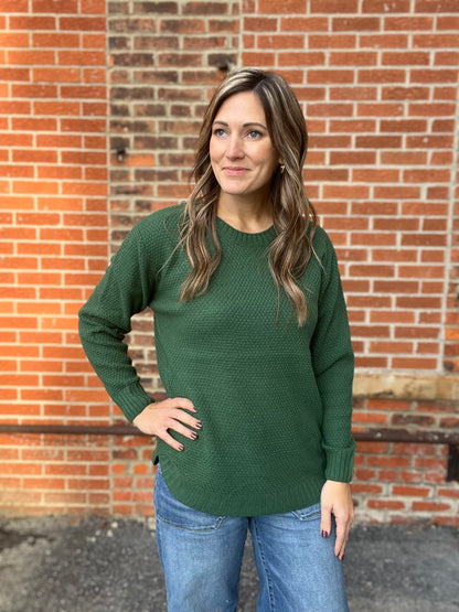 The Norway Textured Pullover Sweater