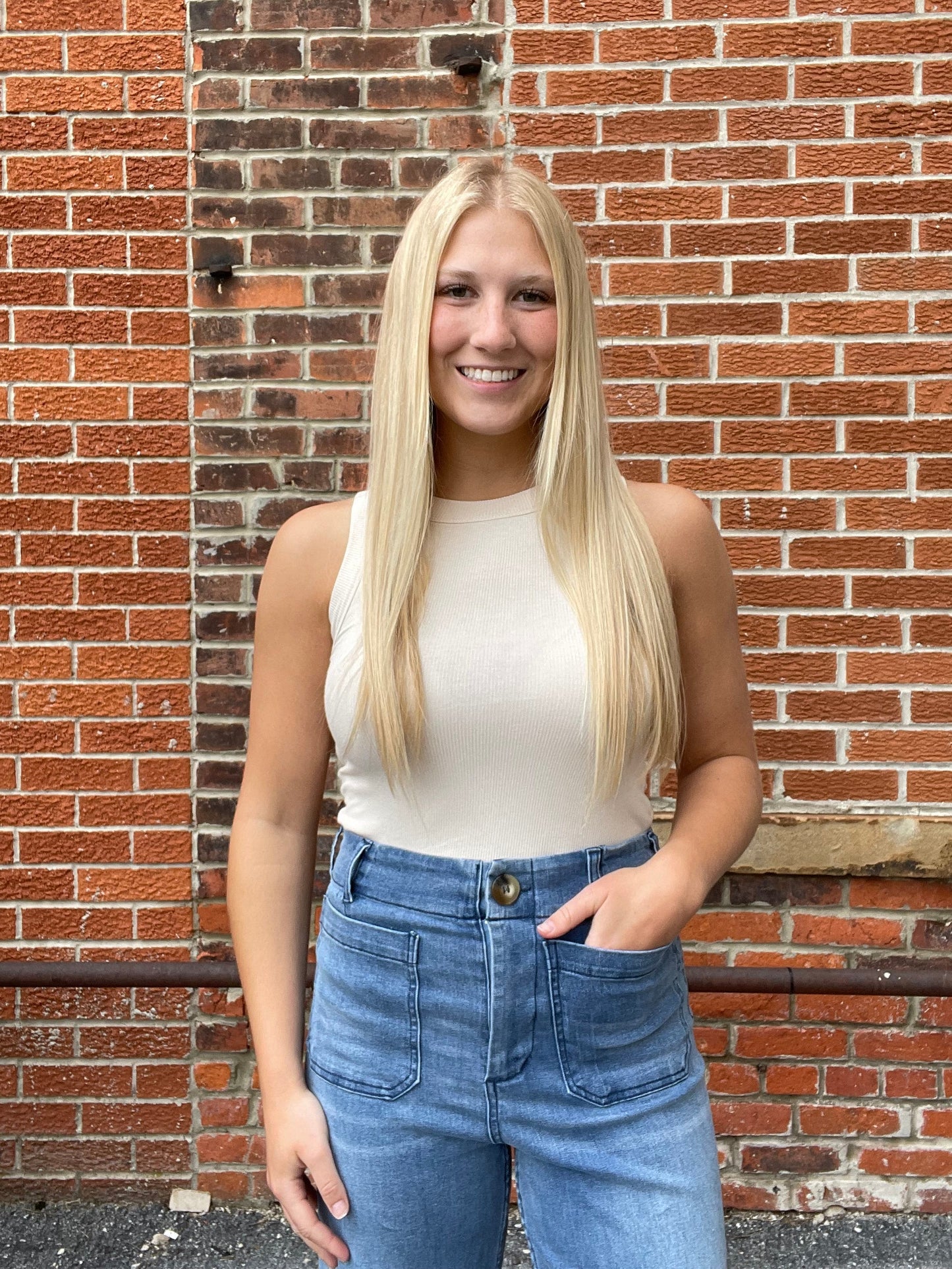 The Sweller Simple Ribbed Tank