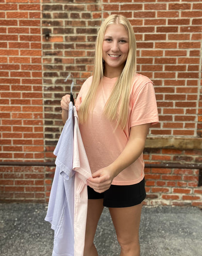 The Kazen Mineral Washed Cropped Tee