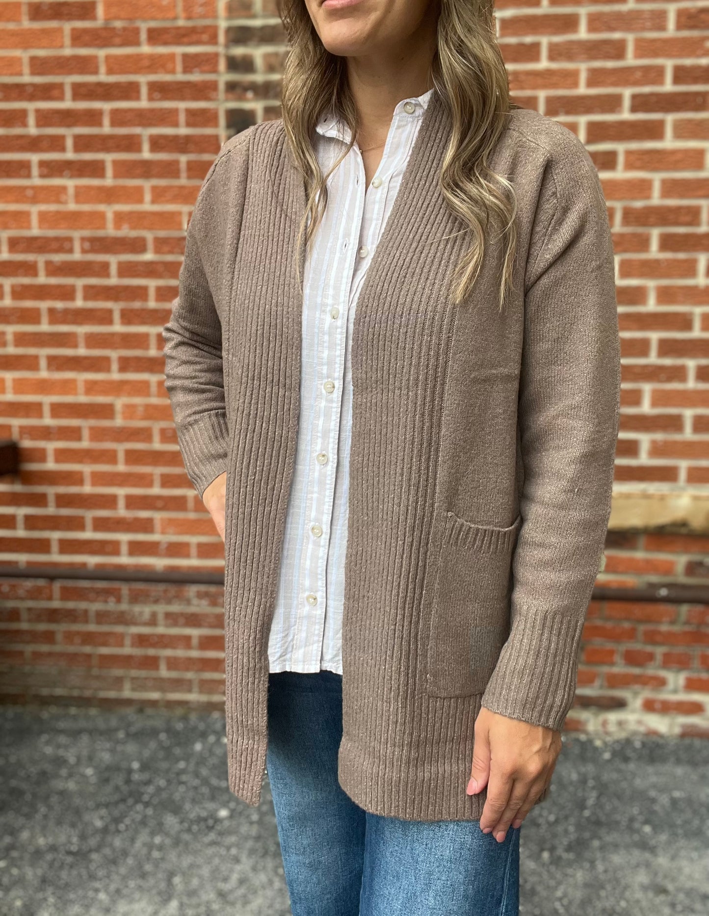 The Waylon Cappuccino Cardigan