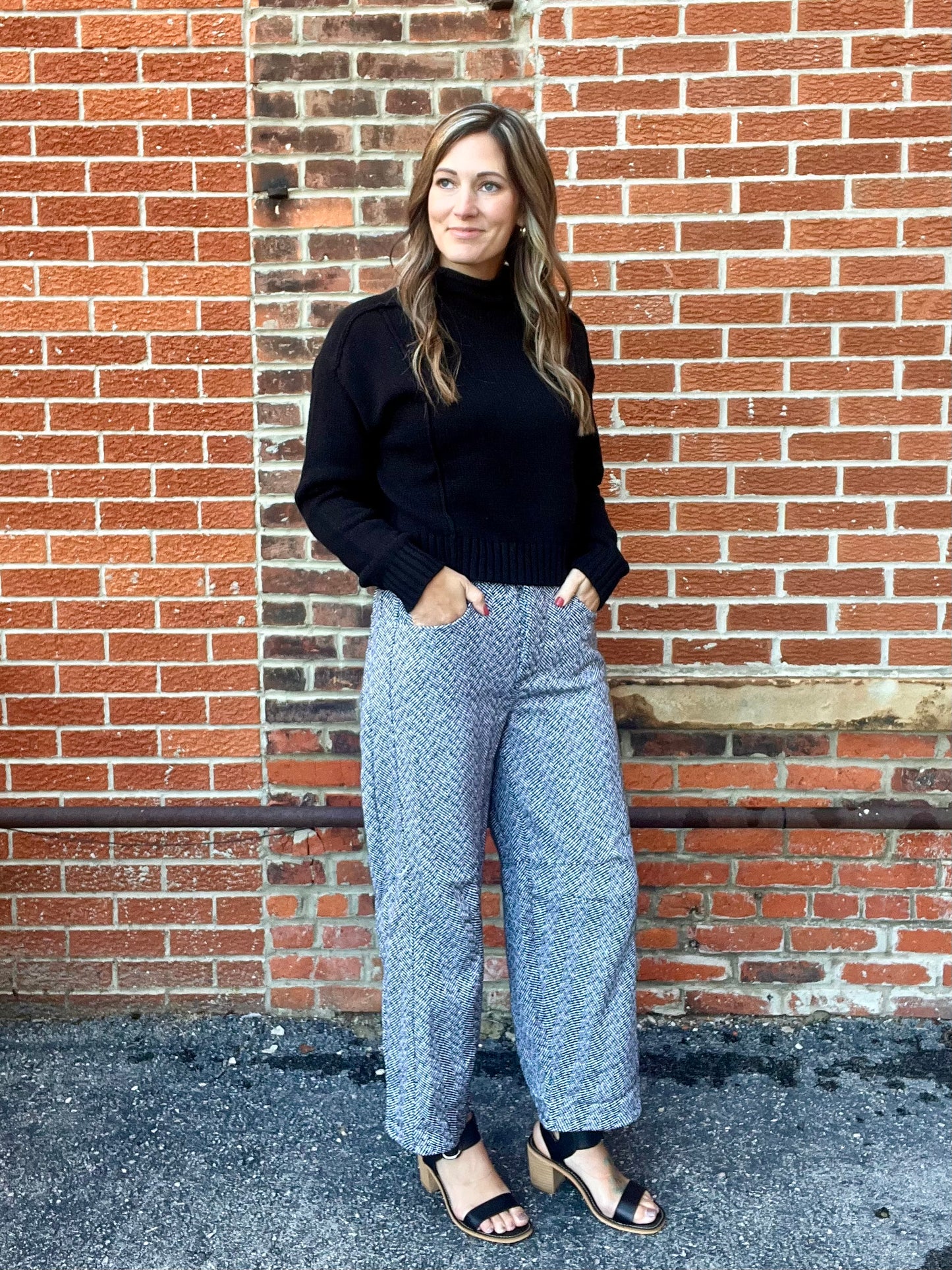 The Kellen Houndstooth Pants