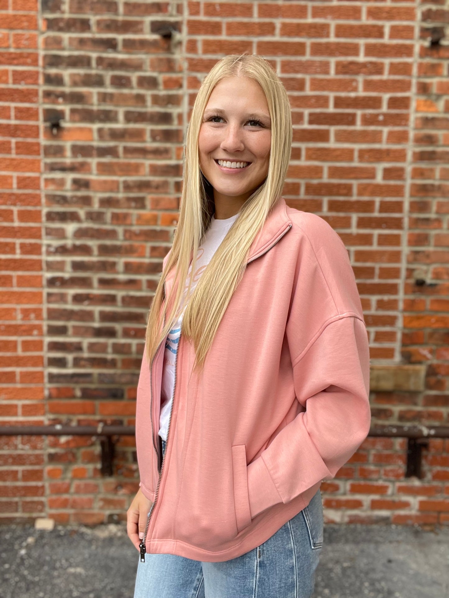 The Harper Full Zip Up Jacket