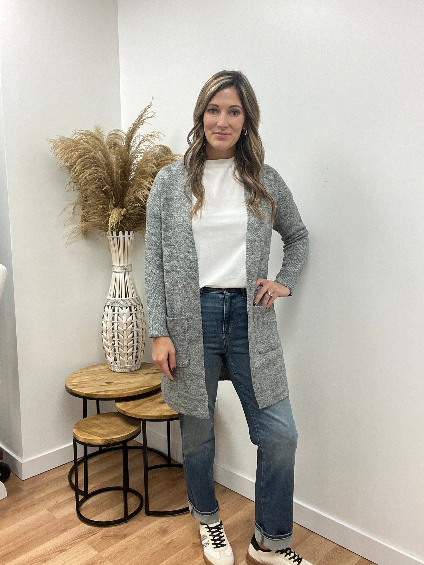 The Nadia High Rise Straight Leg Jeans