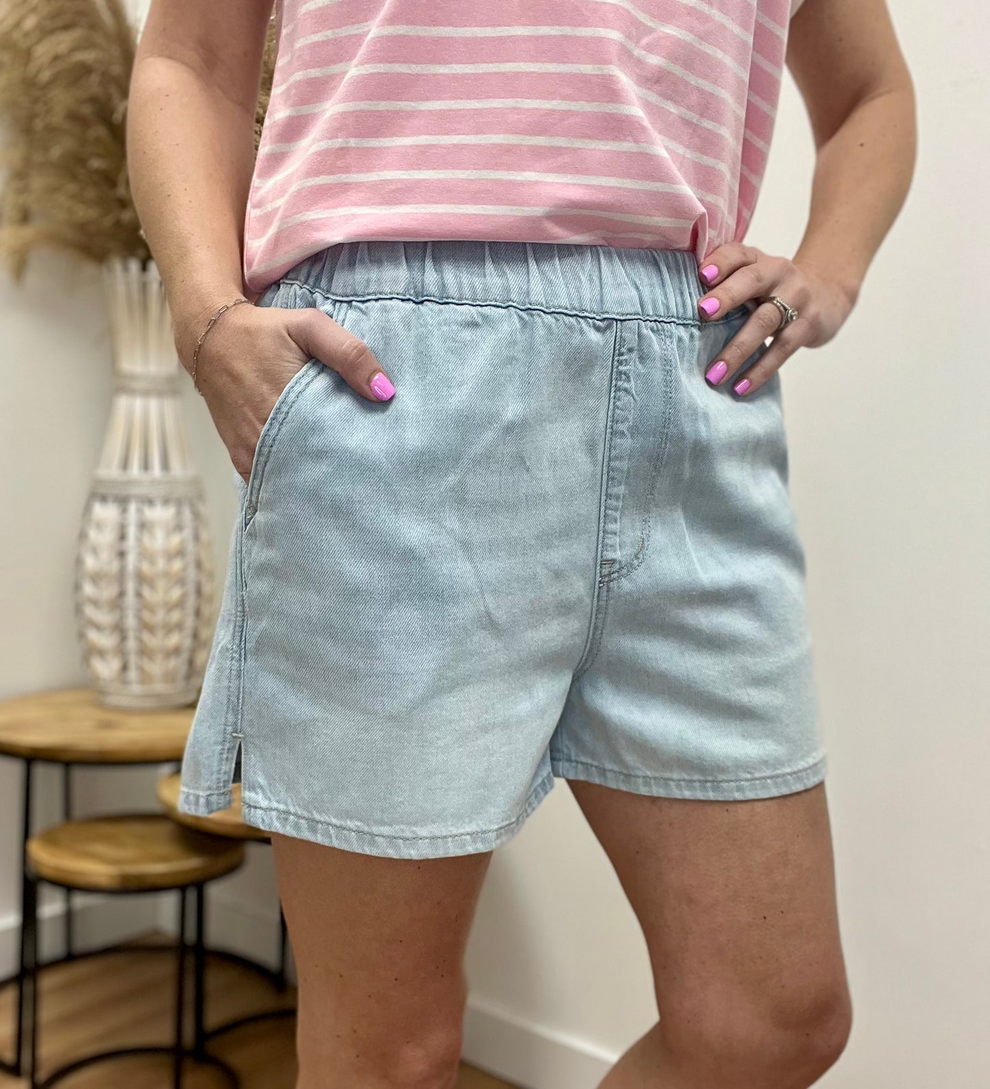The Nena High Rise Pull On Short
