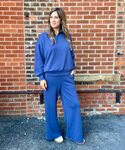 The Chloe Scuba Half Zip Pullover
