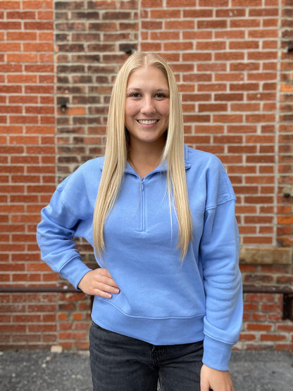 The Wren Soft Quarter Zip Pullover