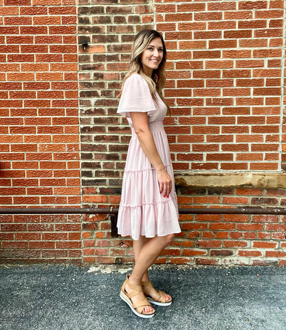 The Jemma Blush Dress