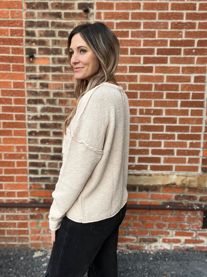 The Kenleigh Drop Shoulder Holiday Sweater BONUS BUY