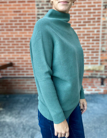 The Oakland Mock Neck Sweater