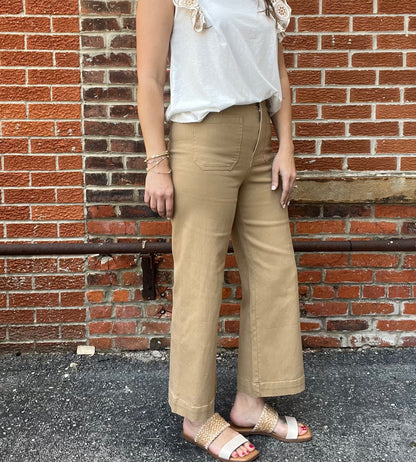 The Mae Soft Wash Wide Leg Pants