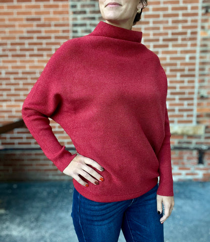 The Oakland Mock Neck Sweater