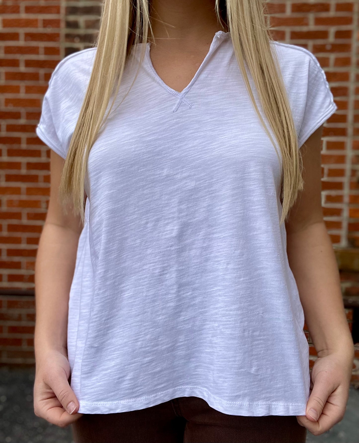 The Harman Split V Oversized Tee