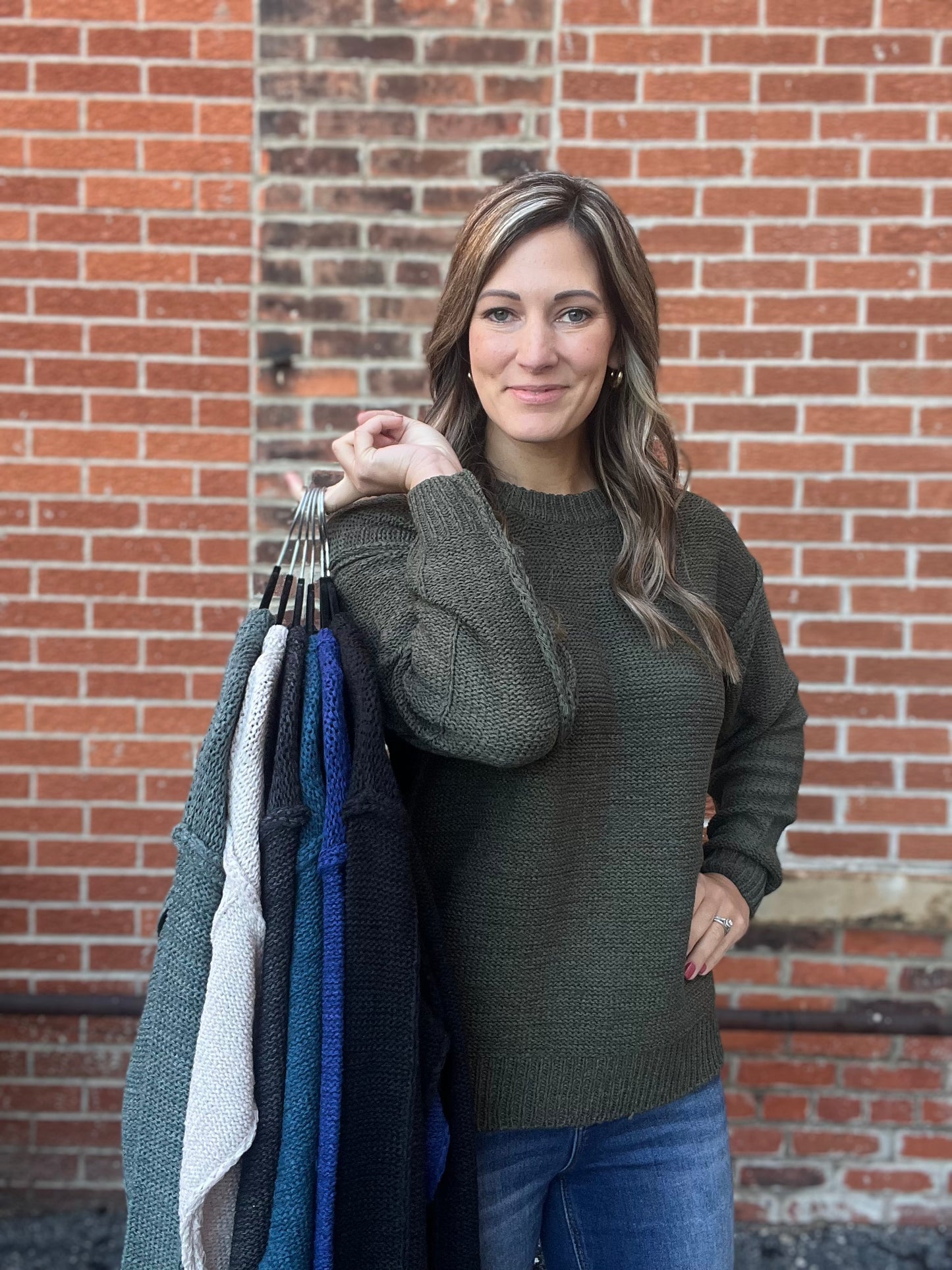 The Riaum Unique Exposed Seam Sweater