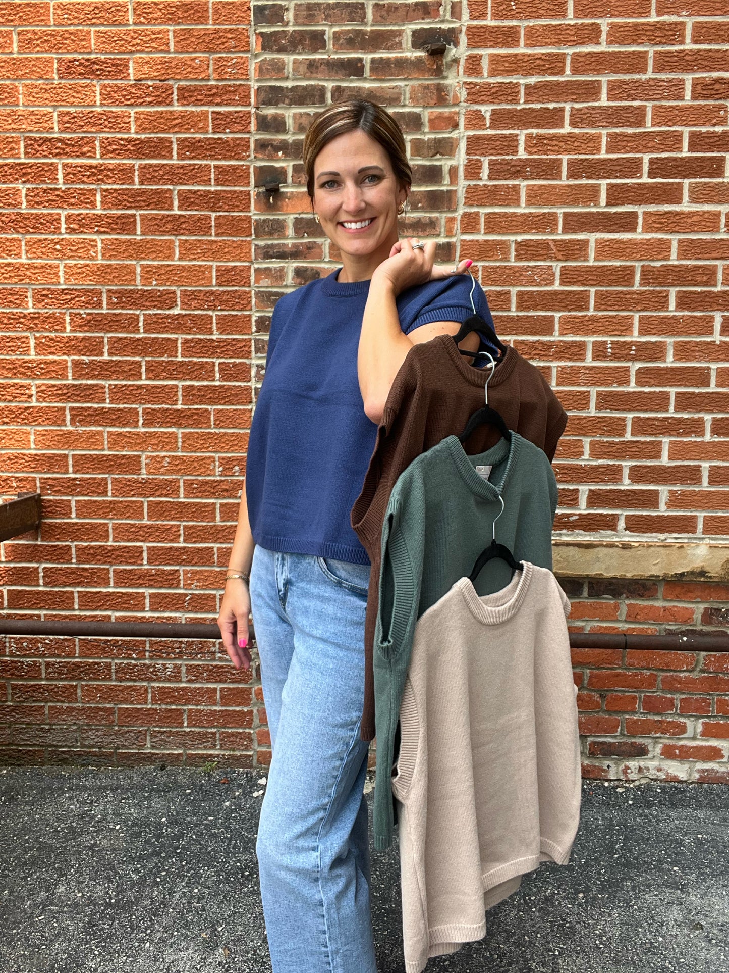 The Jayla Viscose Sweater Vest