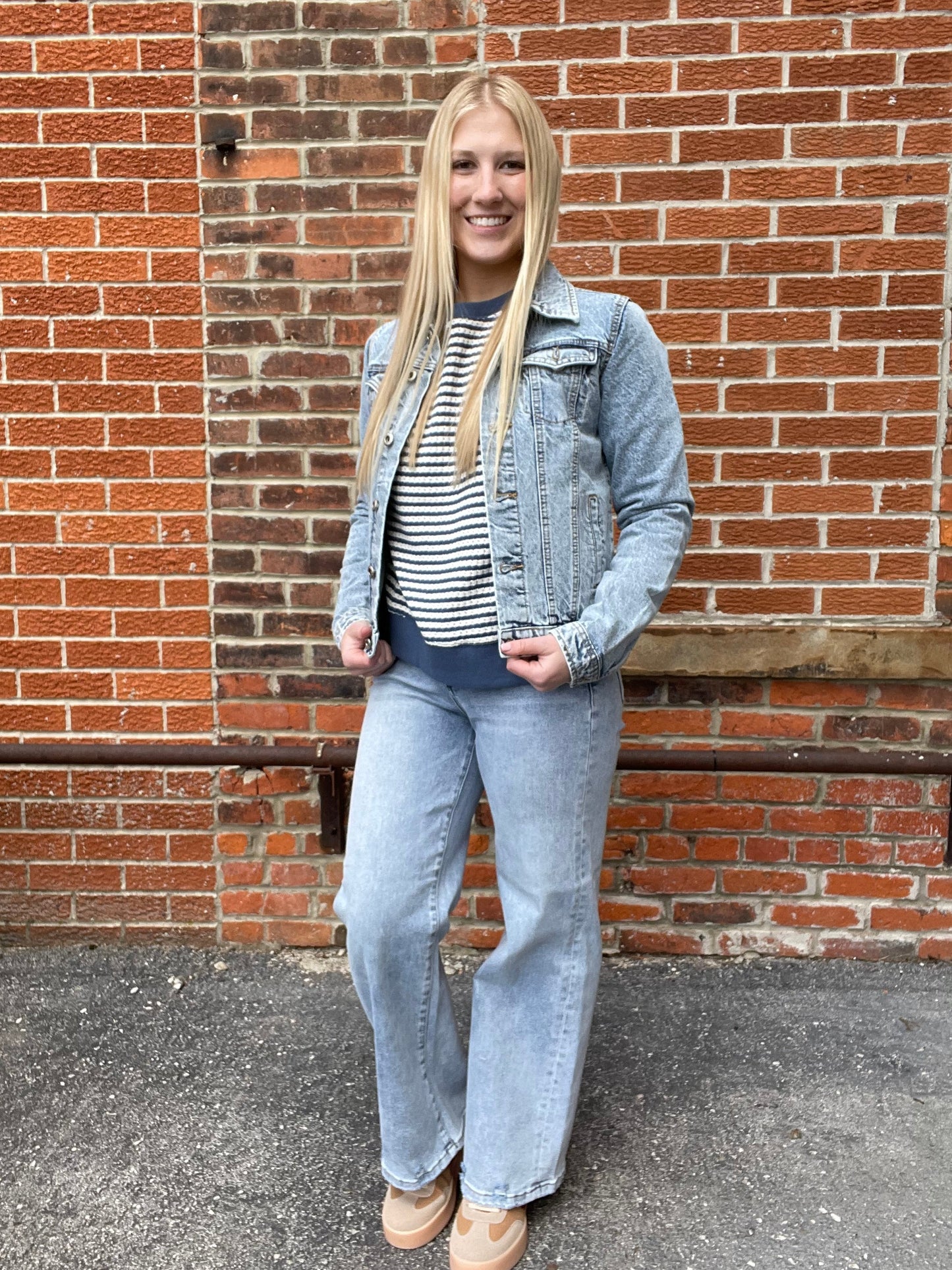 The Hardy High Rise Cropped Denim