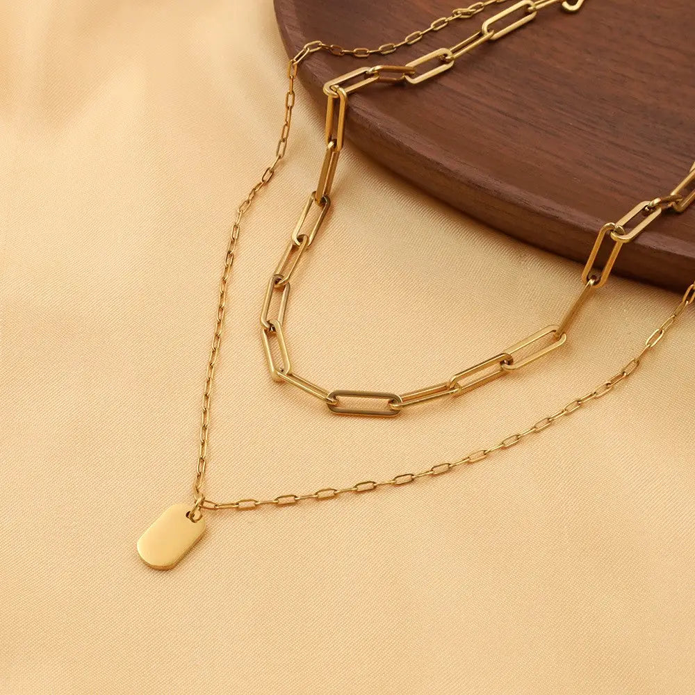 Gold Layered Tarnish Free Necklace