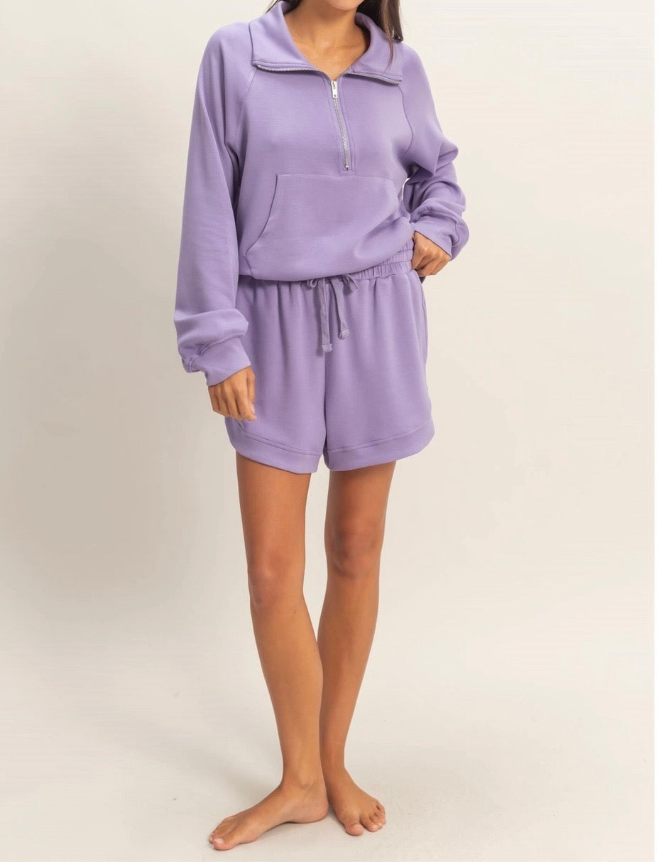 The Milla Quarter Zip Pullover