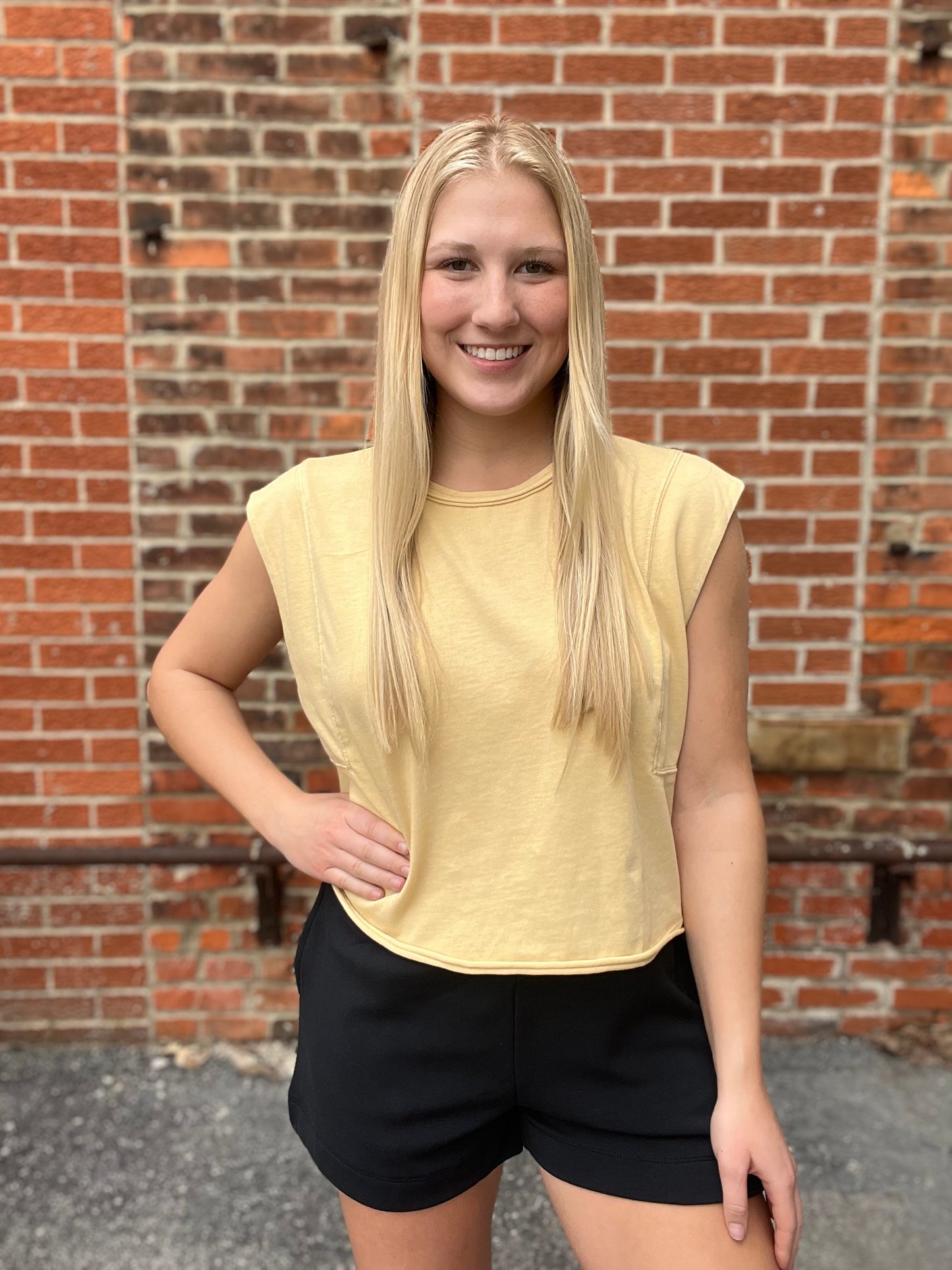 The Aisling Dandelion Sleeveless Tank