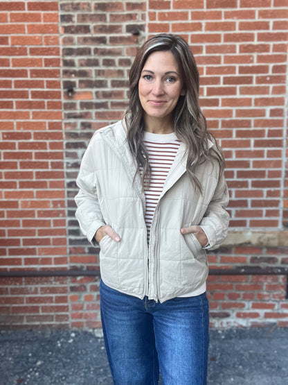 The Cameron Quilted Puff Jacket