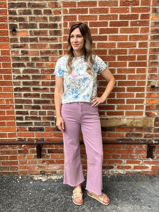 The Emery Floral Tee