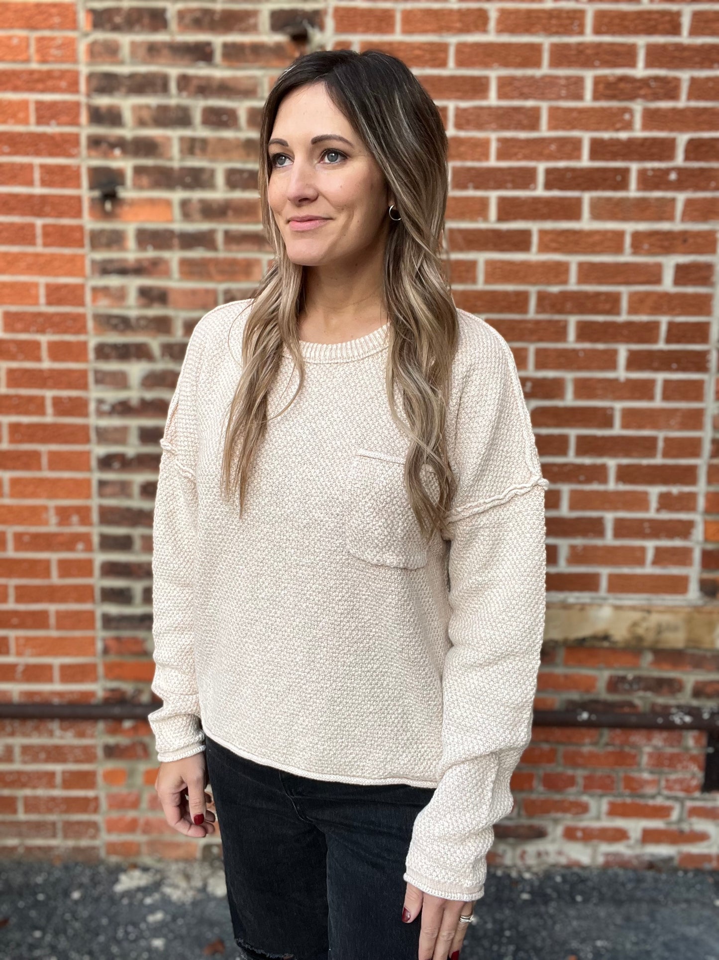 The Kenleigh Drop Shoulder Holiday Sweater BONUS BUY