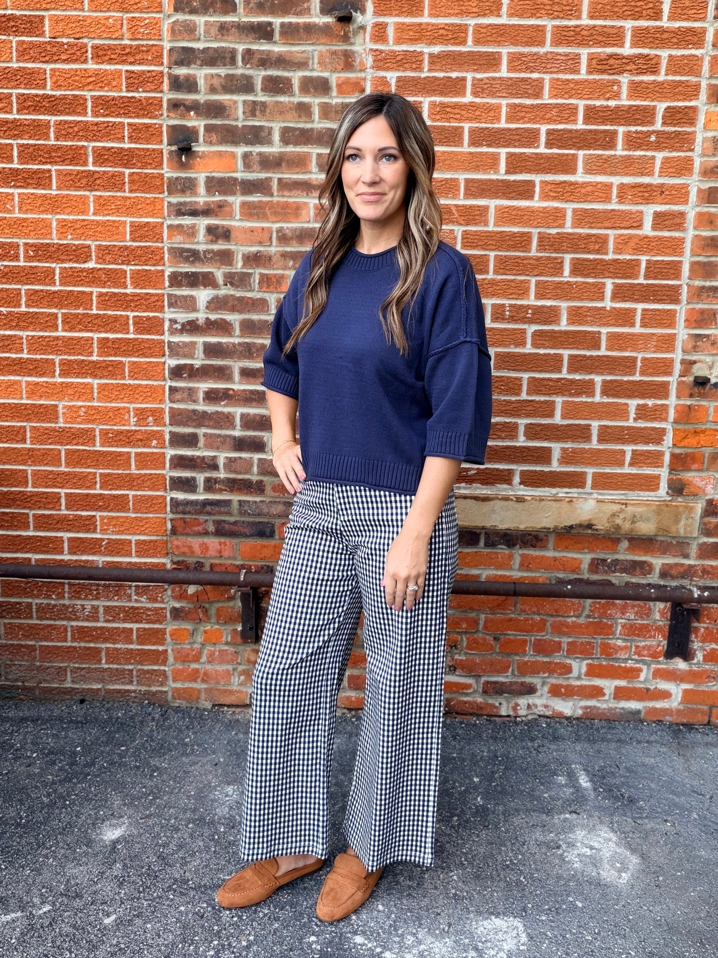 The Voyen Exposed Seam Pullover Sweater