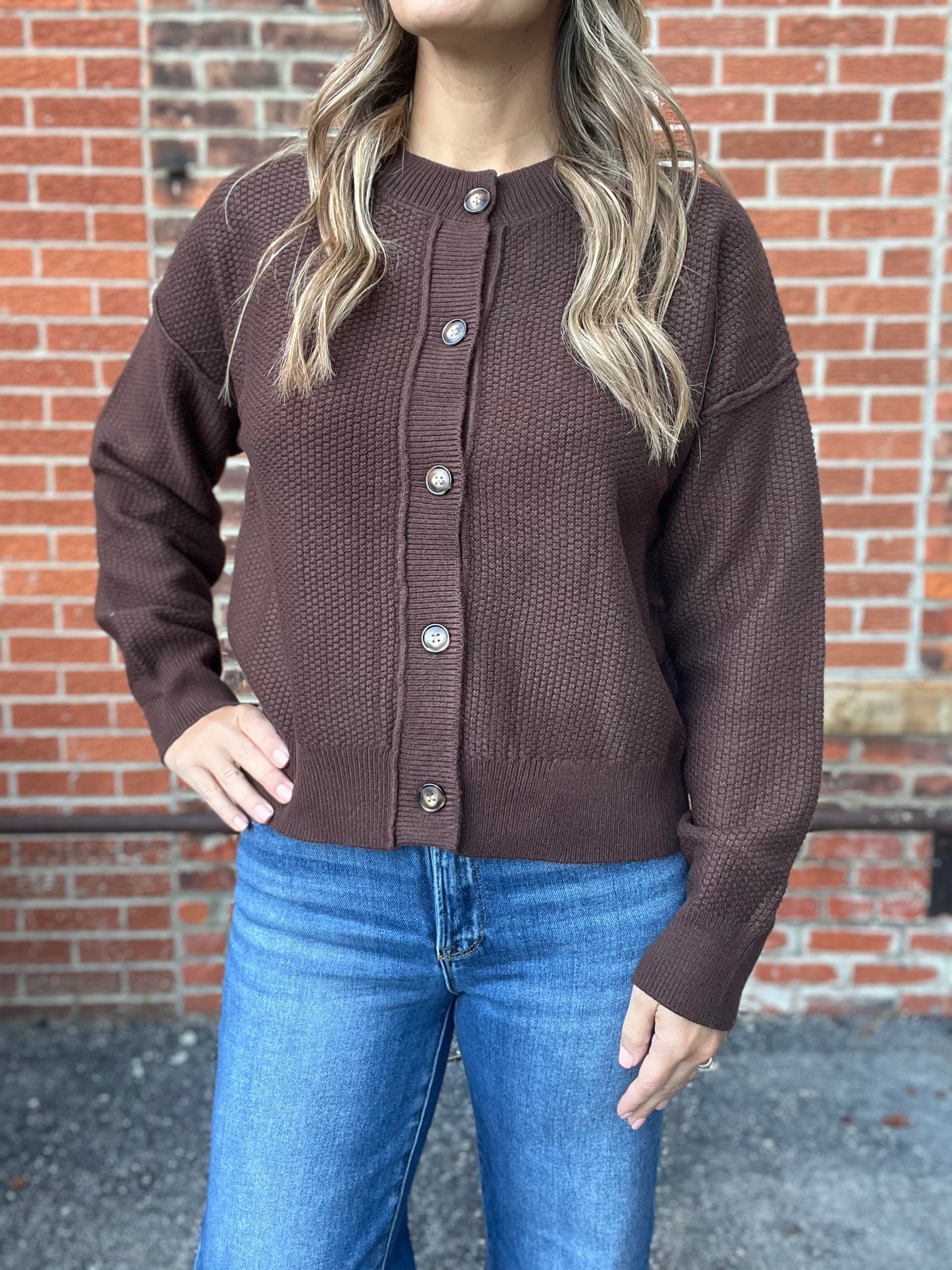 The Reeve Button Down Knit Cardigan