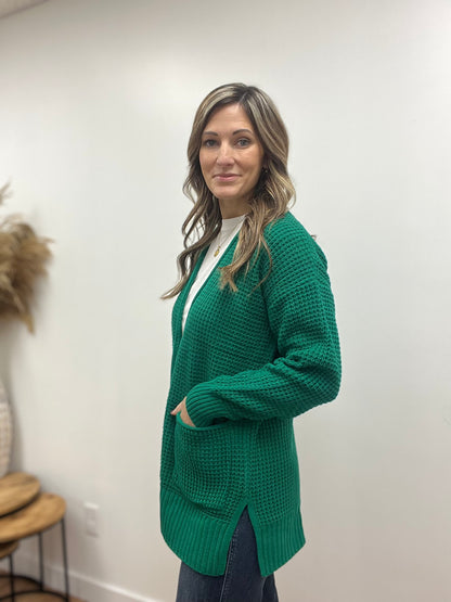 The Elodie Cable Knit Cardigan