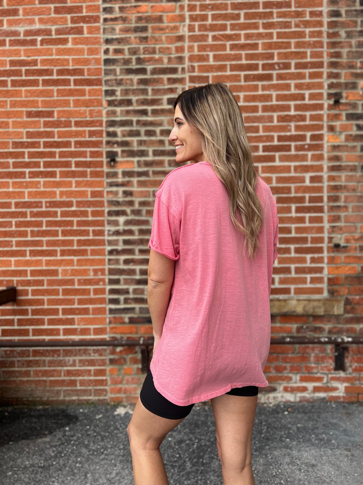 The Cate Short Sleeve Pocket Tee