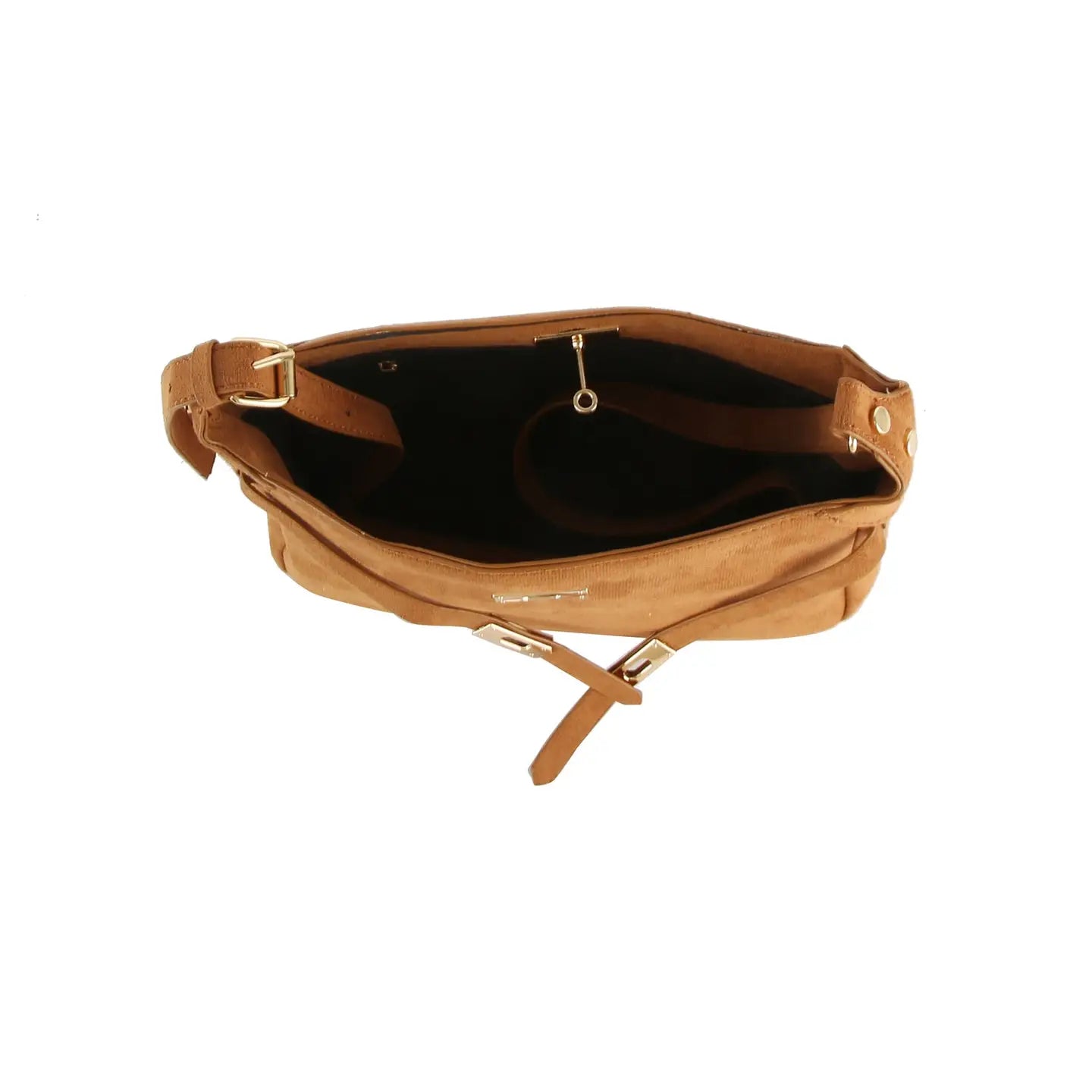 Buckle Closure Shoulder Bag