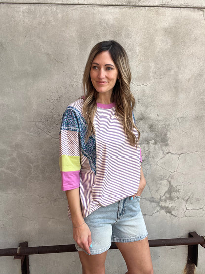 The Linden Oversized Short Sleeve