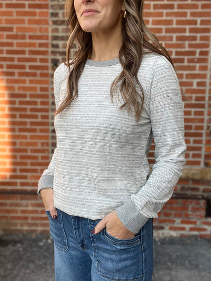 The Coleson Long sleeve Knit Top