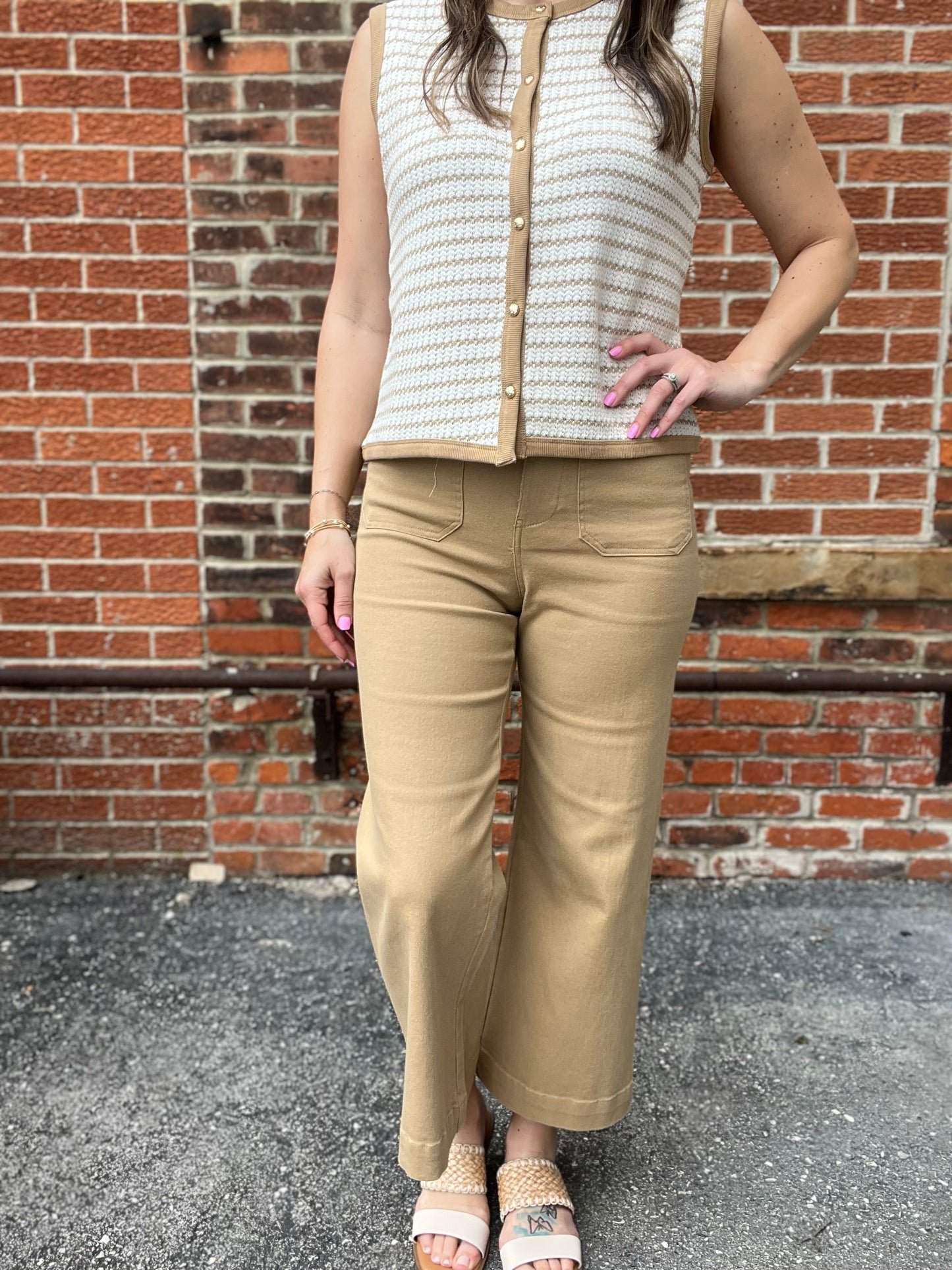 The Mae Soft Wash Wide Leg Pants