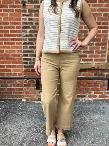 The Mae Soft Wash Wide Leg Pants